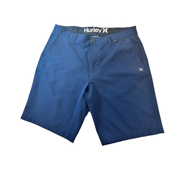 Hurley Other - Hurley Walking Shorts 34‎ Blue Men Stretch Quick Dry Lightweight Casual